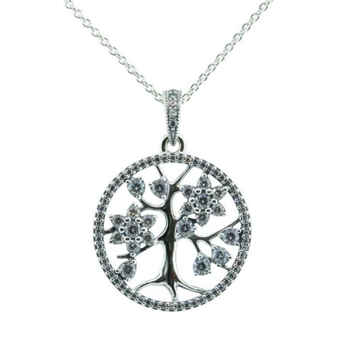 PANDORA - Family Tree Necklace 390384CZ-80 - Walmart.com - Walmart.com