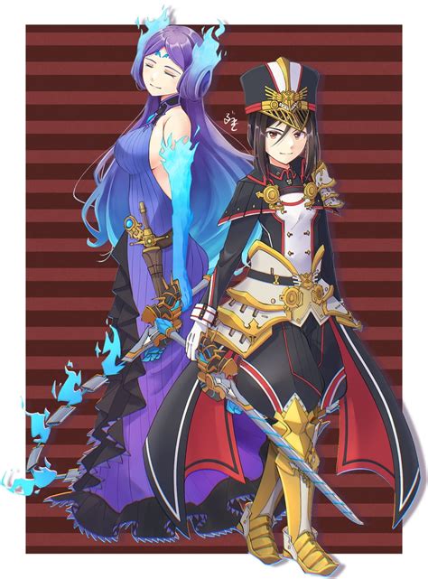 Morag Ladair And Brighid Xenoblade Chronicles And 1 More Drawn By