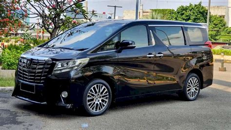 Toyota Alphard X Atpm Non Sunroof Captainseat Hitam Km Rb