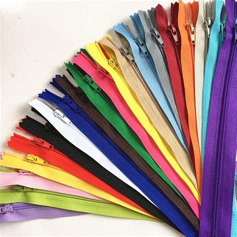 Wkxfjjwzc Pcs Inch Zippers Sewing Nylon Coil Colorful Zippers Bulk