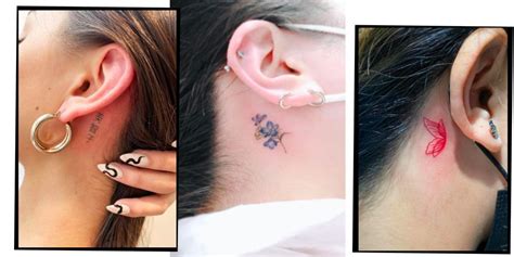 Flower Tattoo Behind Ear Meaning Best Flower Site