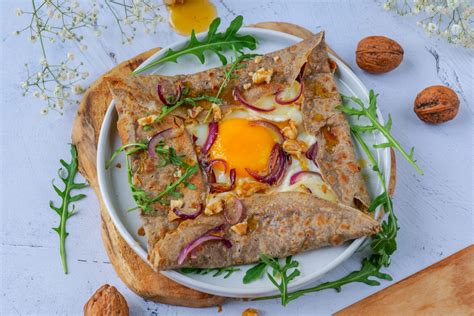 Galettes Au Sarrasin Ch Vre Miel Et Noix Healthyfood Creation