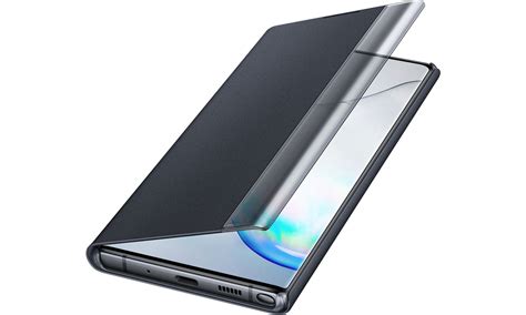 Samsung Clear View Cover Do Galaxy Note Czarny Etui I Obudowy Na