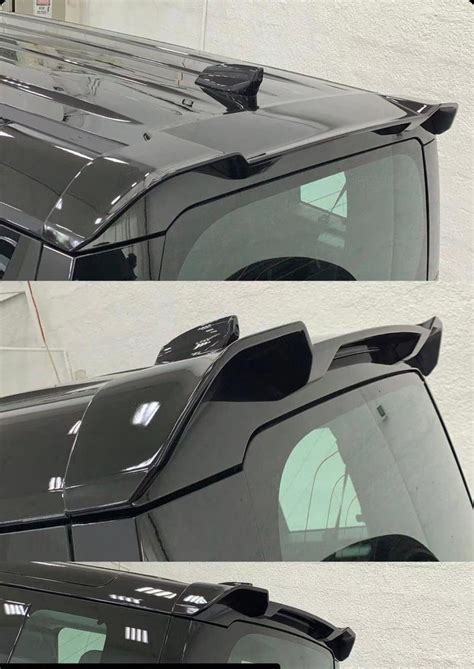 Gloss Black Rear Spoiler Wing | Rebel Vehicles