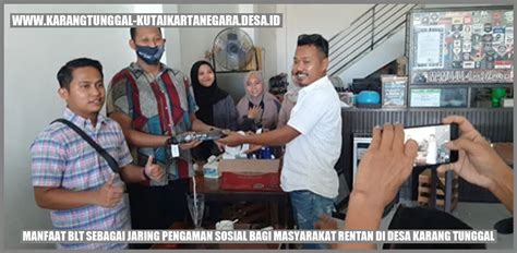 Manfaat Blt Sebagai Jaring Pengaman Sosial Bagi Masyarakat Rentan Di