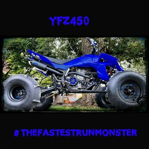 Yamaha YFZ 450 Exhaust Monster Pipe Monsterpipe Single Exhaust System