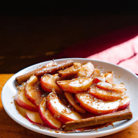 Honey Cinnamon Apple Slices Recipe Cookaifood