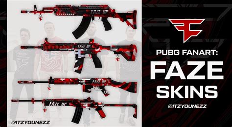 Made some Faze skins : r/CompetitivePUBG