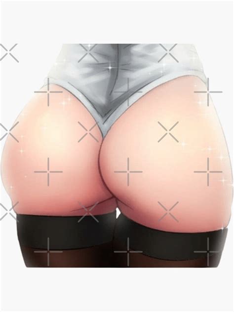 Anime Waifu Ass Sticker For Sale By JaBoiHerman Redbubble