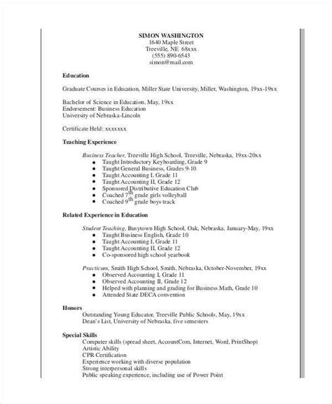 Free 62 Teacher Resume Templates In Psd Illustrator Indesign Pages Publisher Pdf Ms