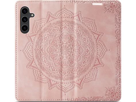 Casemania Mandala Case Roze Samsung Galaxy A Hoesje