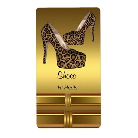 Label Shoe Box Labels Stickers Large Size | Zazzle.com