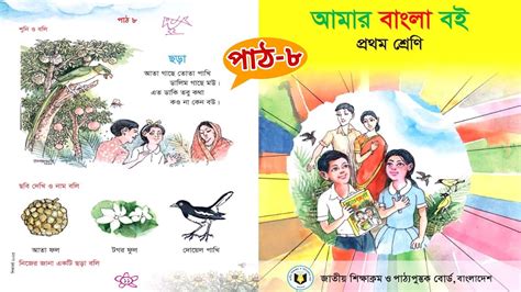 আমার বাংলা বই প্রথম শ্রেণি পাঠ ৮ Class 1 Bangla Book 2023 Youtube