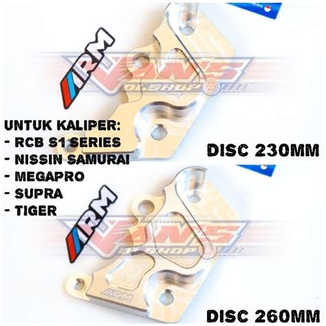 Jual Bracket Breket Kaliper Nissin Samurai P Rcb S P All Aerox