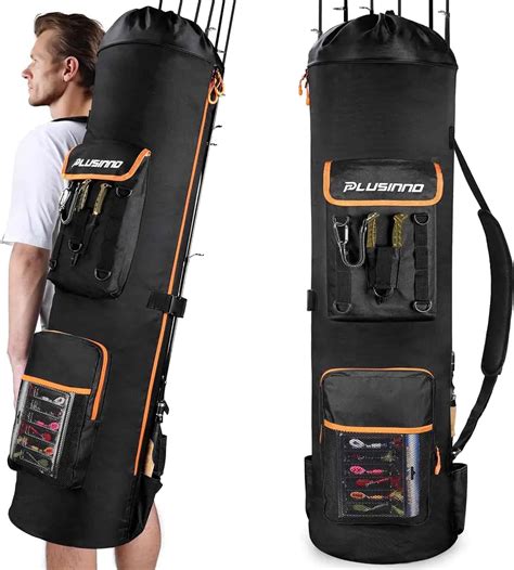 PLUSINNO Large Storage Fishing Rod Case Bag – Plusinno