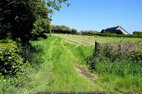 An Open Field Donaghanie Kenneth Allen Geograph Britain And Ireland