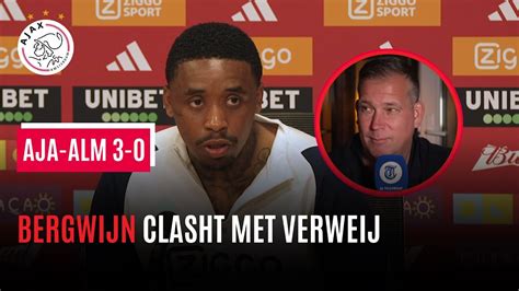 Steven Bergwijn Clasht Hard Met Mike Verweij De Telegraaf Na Hattrick