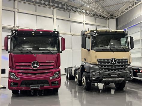 Mercedes Benz Tem Novidades Nos Caminh Es Atego Actros E Arocs Estrad O