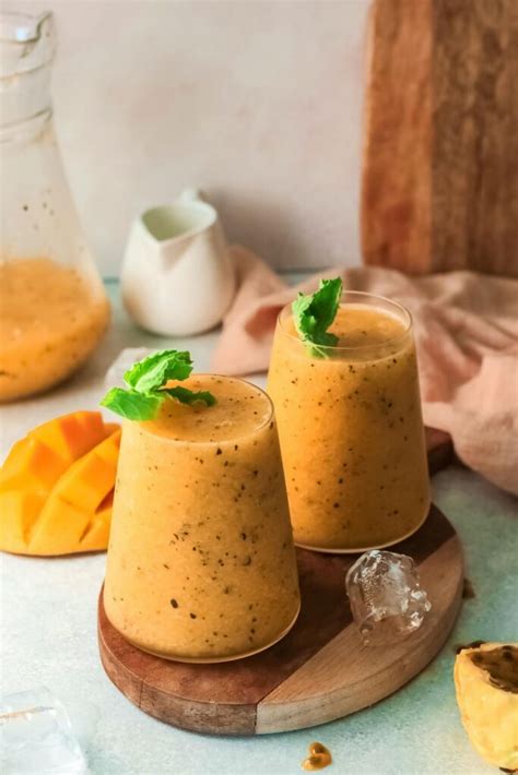 Mango Passionfruit Wine Slushies Dish N The Kitchen