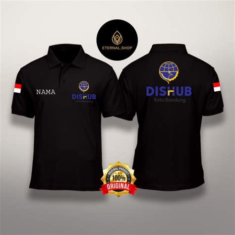 Jual Kaos Polo Shirt Dishub Desain Custom Shopee Indonesia