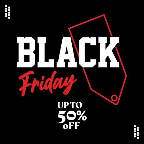 Premium Vector Black Friday Poster Design