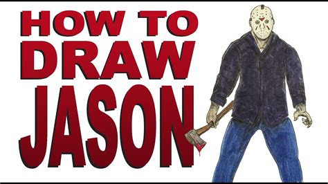 How To Draw Jason Voorhees YouTube