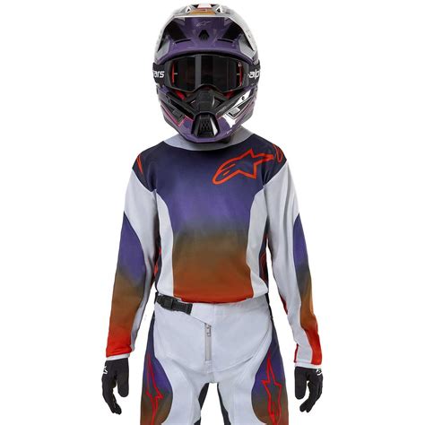 Maillot Moto Cross Enduro Enfant Alpinestars Youth Racer Hoen Noir