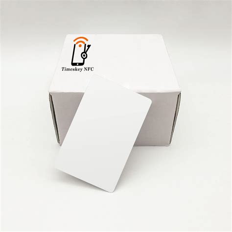 Timeskey Tarjetas Nfc Ntag Nfc Con Chip Original De Pvc En Blanco