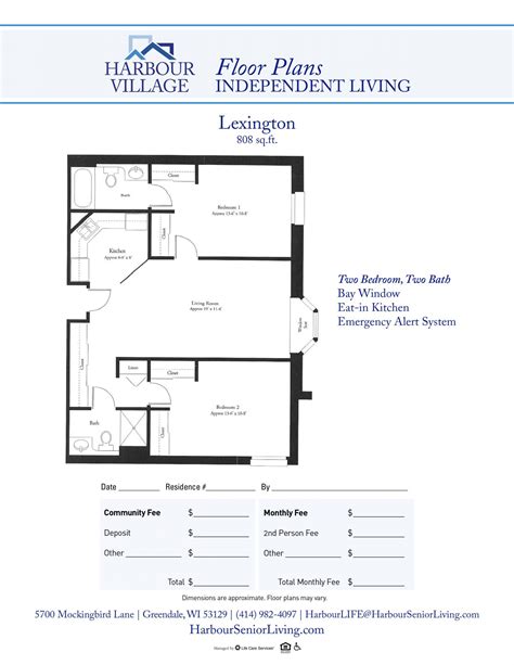 Retirement Village Floor Plans Floorplans Click