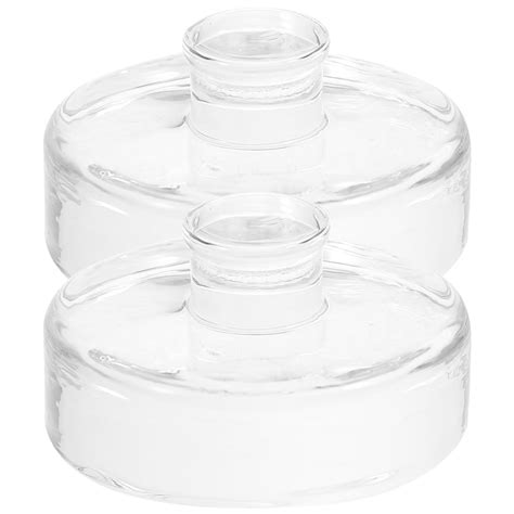 2 Pcs Fermented Glass Weights Wide Mouth Mason Jar Lid Mason Tank Lids