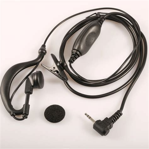 Etmakit Nice Mm Throat Microphone Earpiece Headset Mic Ptt For