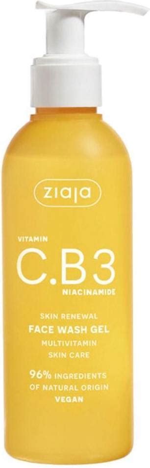 Ziaja Vitamin C B3 Niacinamide Cleansing Gel Types Pris