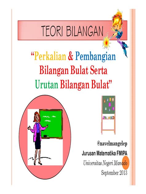 PDF Pertemuan 3 Teori Bilangan PDFSLIDE NET