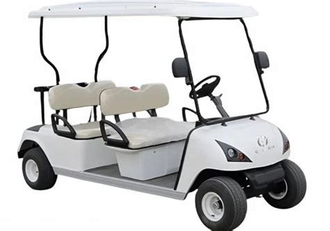 4 Seater Electric Golf Cart Loading Capacity Upto 500 Kg 60 80 Km At