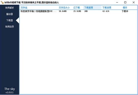 Bilibili视频下载器免费下载 B站视频下载器下载[最新版]