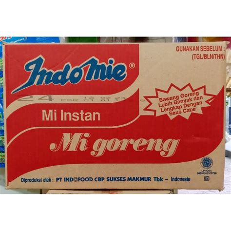 Jual Indomie Goreng Mie Instan 1 Dus Isi 40 Picis Shopee Indonesia