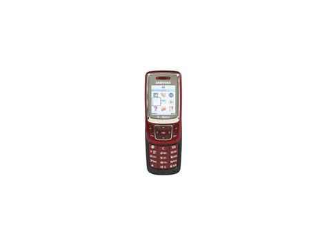 Refurbished Samsung Sgh T239 Red Unlocked Gsm Slider Phone With Camera