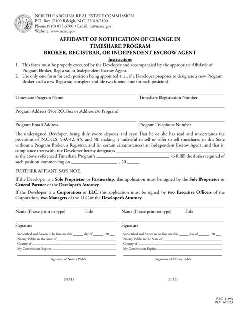 Form Rec139a Fill Out Sign Online And Download Fillable Pdf North Carolina Templateroller