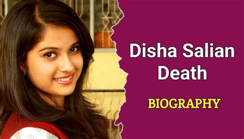 Disha Salian Biography, Death, Bio, Wiki, Age, Height, Weight, Family ...