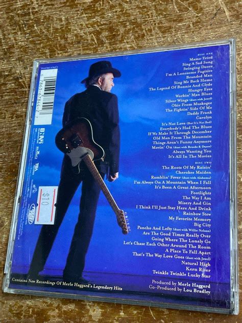 Merle Haggard Set Hobbies And Toys Music And Media Cds And Dvds On Carousell