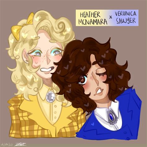 Heather Mcnamara X Veronica Sawyer At By Snakercow On Deviantart