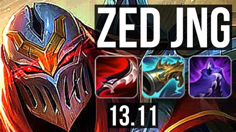 ZED Vs KARTHUS JNG 23 2 9 Legendary 800 Games 1 0M Mastery KR