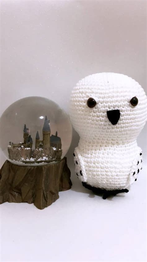 Edwiges Amigurumi Cole O Harry Potter Elo