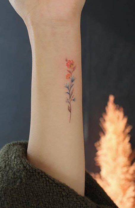 Gladiolus Flower Tattoos Dainty Flower Tattoos Tribal Flower Tattoos