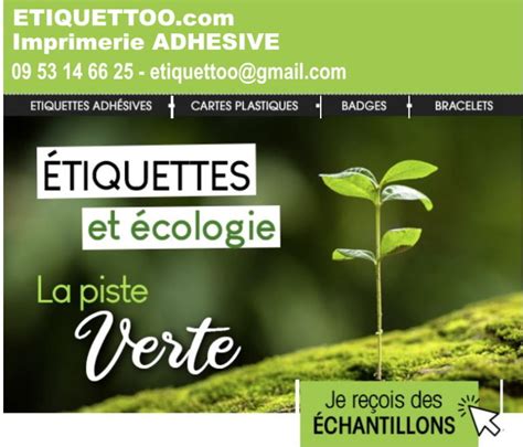 Etiquette Ecologique Canne Fibre Bio Etiquettes Autocollantes