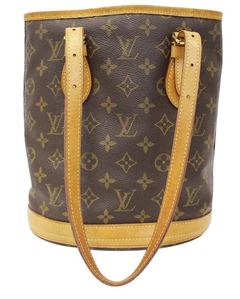 Louis Vuitton Bucket Pm Monogram Canvas Shoulder Bag