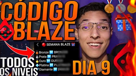 BRONZE TAMBÉM NOVO CÓDIGO PROMOCIONAL BLAZE de RODADAS para SUBIR