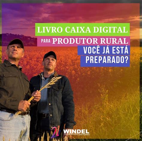 Livro Caixa Digital Para Produtor Rural Wsi Sistemas