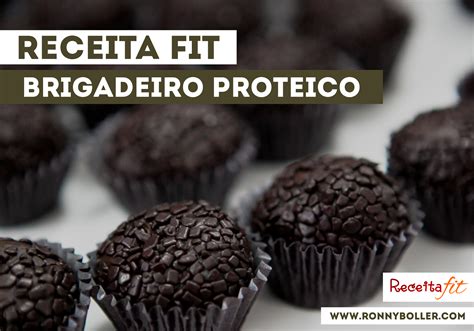 Ronny Boller Receita Fit Brigadeiro Proteico