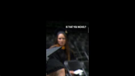 Oldie But Goodie New Picture Of Nichol Kessinger At Her Graduation